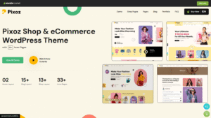 Pixoz - Fashion Shop & eCommerce WordPress Theme