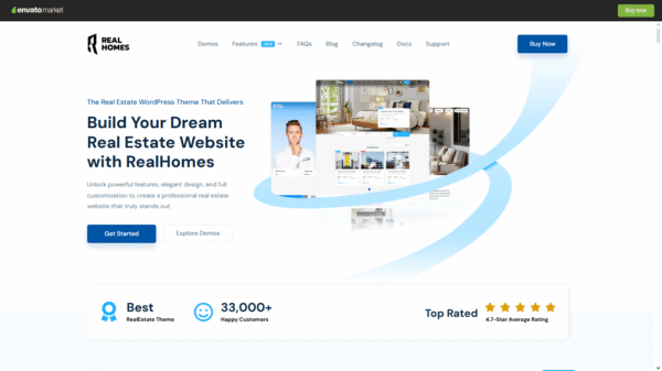 RH - Real Estate WordPress Theme