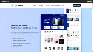 Ecommax - Electronics & Gadget WooCommerce WordPress Theme