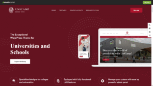 Unicamp - University and College WordPress Theme